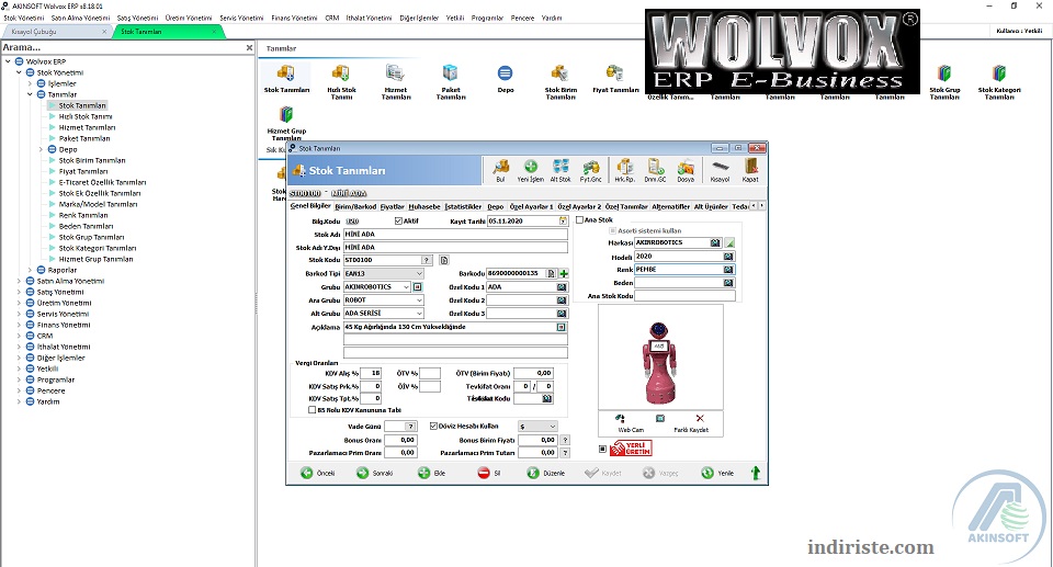 aknsoft muhasebe program