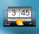 3D Flip Clock & World Weather icon
