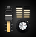 Equalizer + mp3 alar Volume icon