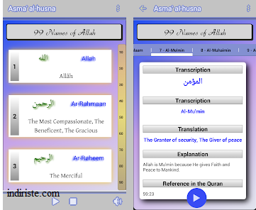Asma  Al-Husna (Allah Names) indir