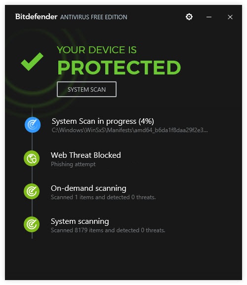 Bitdefender Antivirus Free indir