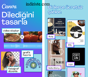 Canva - cretsiz Fotoraf ve Grafik Tasarm Arac indir