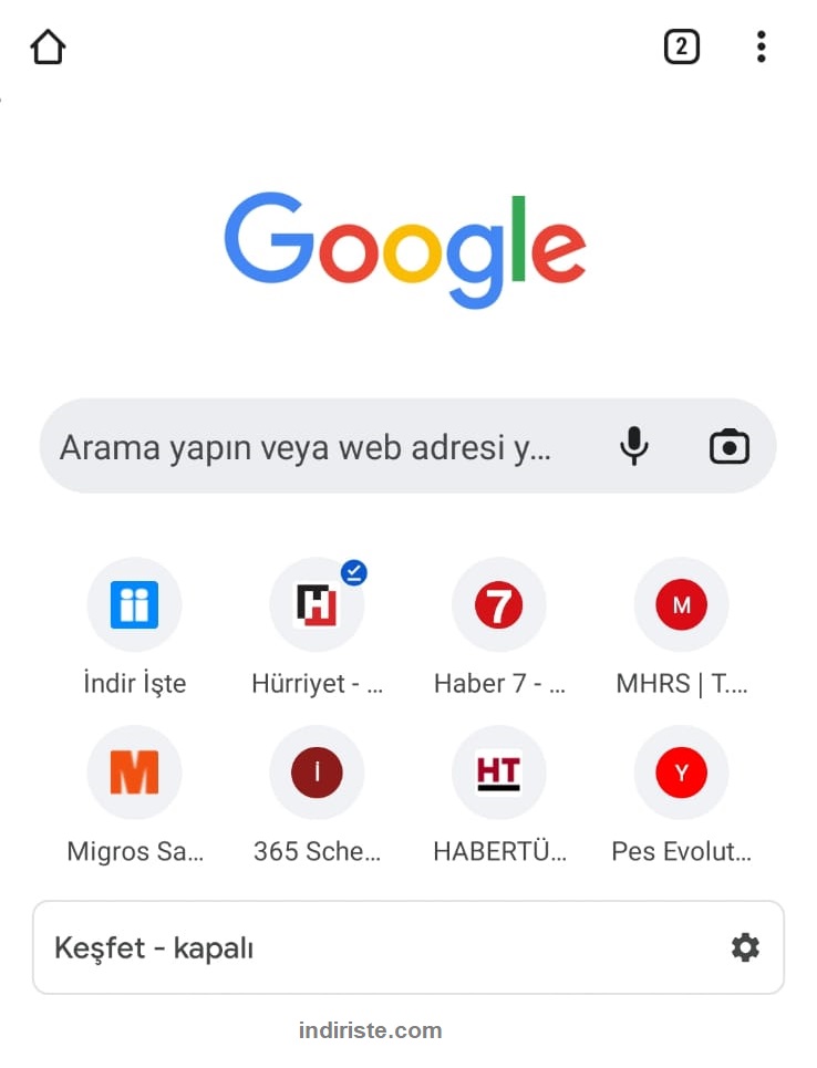 Google Chrome indir