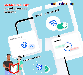 McAfee Antivirus & Security indir