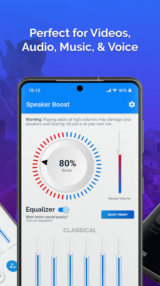 Speaker booster pro