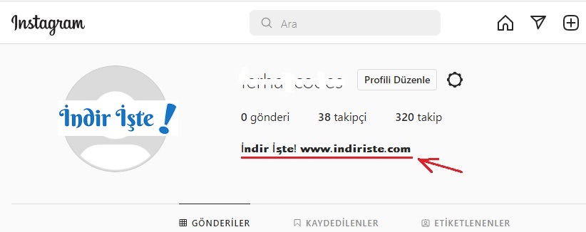 Instagram'da profil adna ve aklamasna ekilli yaz nasl yazlr?