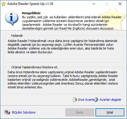 Adobe Reader SpeedUp indir