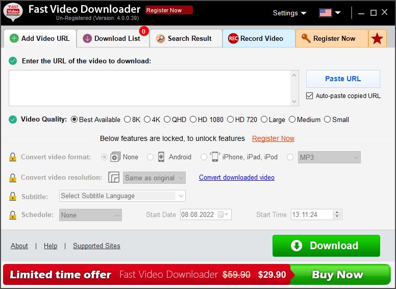 Fast Video Downloader indir