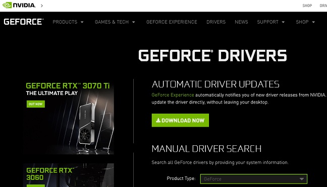 NVIDIA GeForce Driver indir