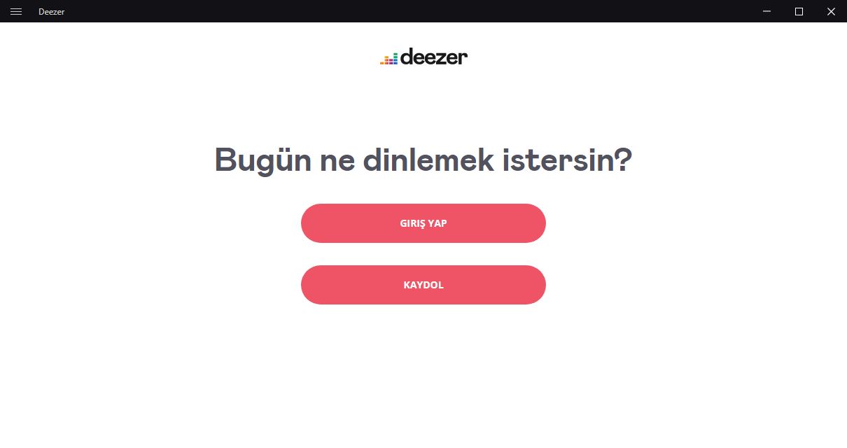 Deezer Desktop 