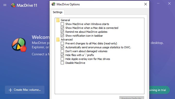 MacDrive Standard