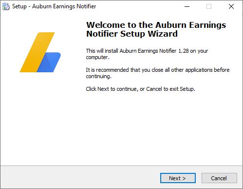 Google AdSense Notifier (Auburn)
